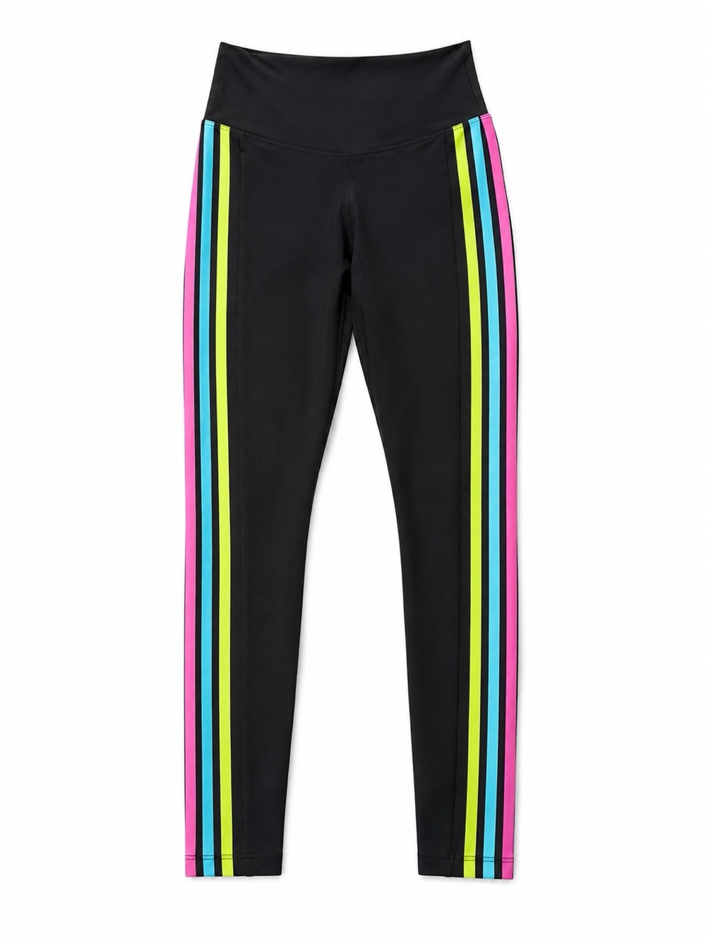Beach riot neon stripe leggings